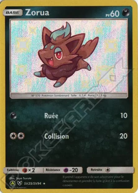 Zorua — Destinées Occultes