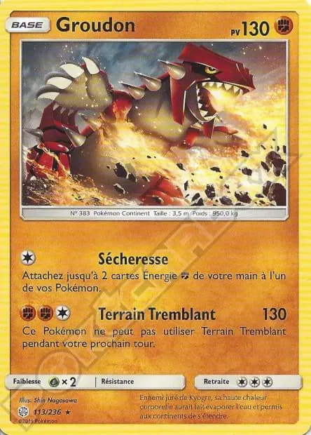 Groudon — Éclipse Cosmique