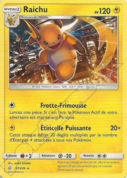 Raichu — Éclipse Cosmique