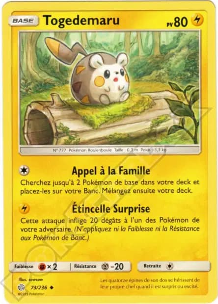 Togedemaru — Éclipse Cosmique