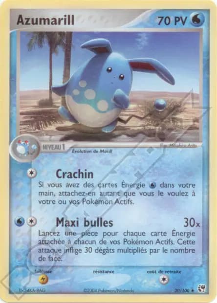 Azumarill — EX : Tempête de Sable