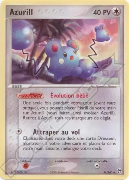 Azurill — EX : Tempête de Sable
