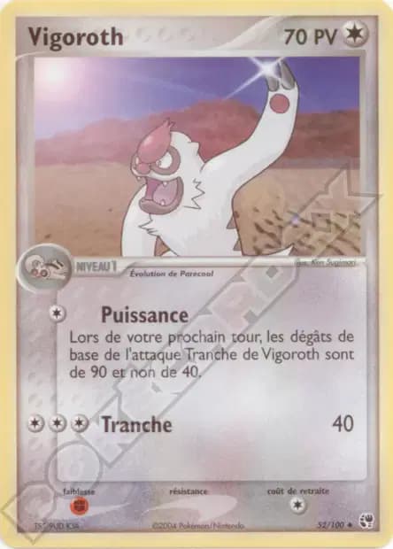 Vigoroth — EX : Tempête de Sable