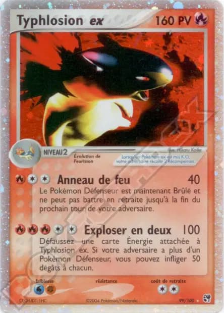 Typhlosion — EX : Tempête de Sable
