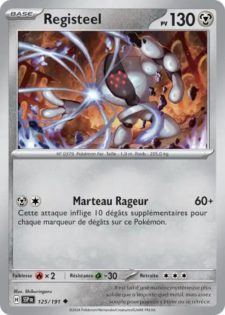 Registeel — Étincelles Déferlantes