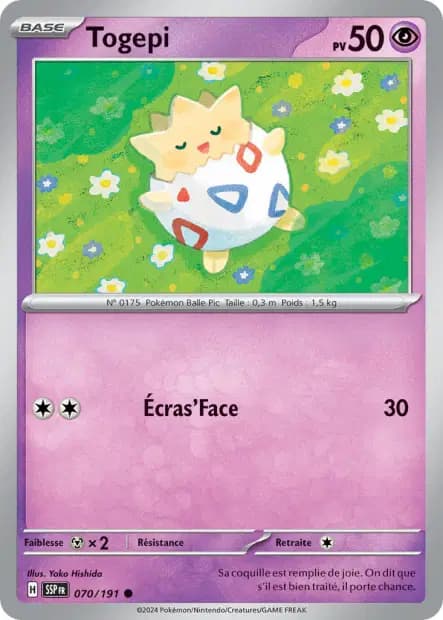 Togepi — Étincelles Déferlantes