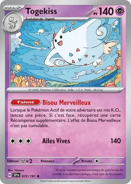 Togekiss — Étincelles Déferlantes