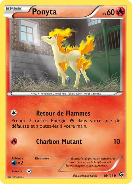 Ponyta — Offensive Vapeur
