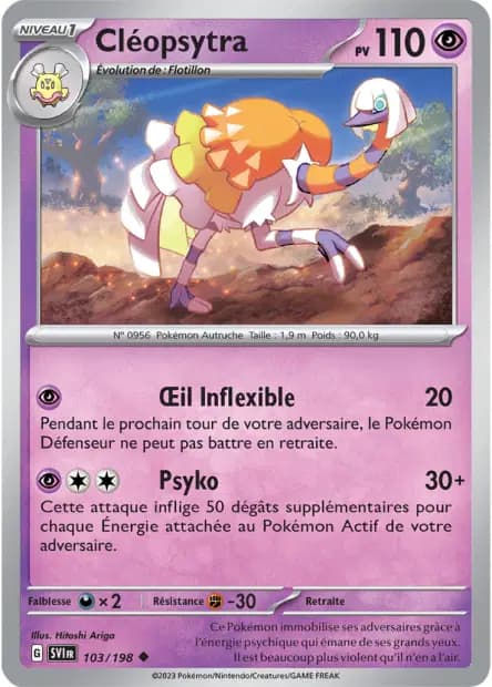 Cléopsytra — Écarlate et Violet