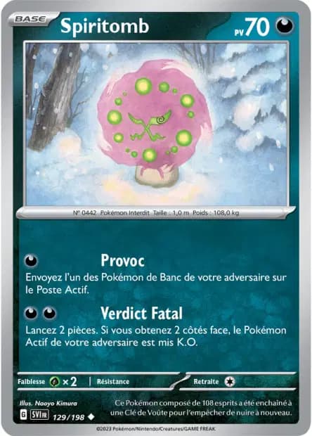 Spiritomb — Écarlate et Violet