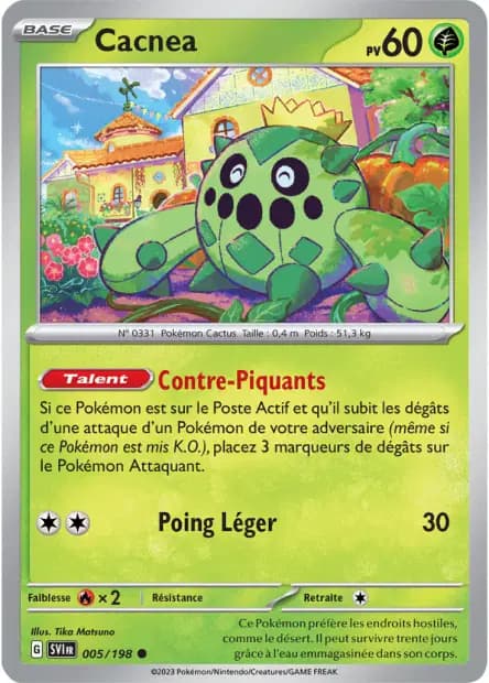 Cacnea — Écarlate et Violet