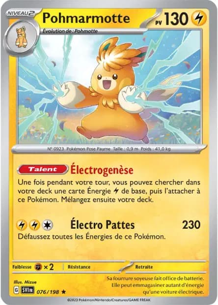 Pohmarmotte — Écarlate et Violet