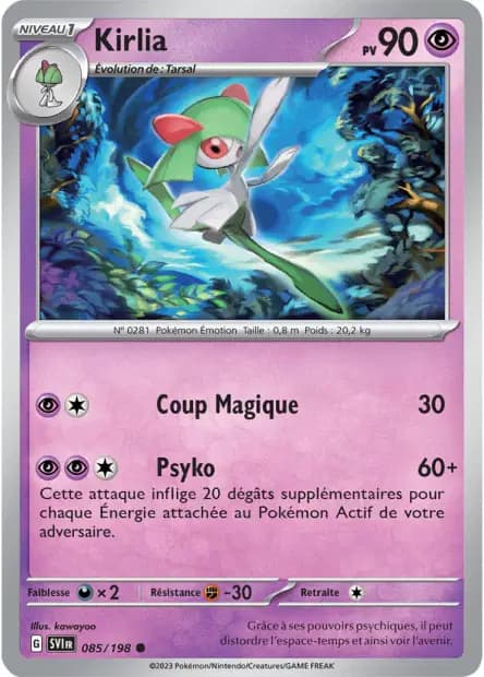 Kirlia — Écarlate et Violet