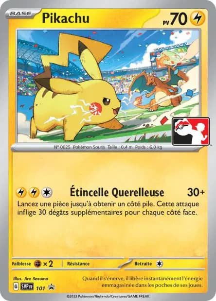 Pikachu — Promos Écarlate et Violet