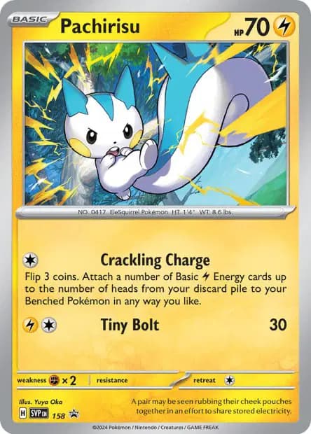 Pachirisu — Promos Écarlate et Violet
