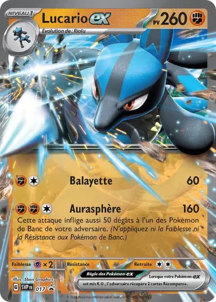 Lucario — Promos Écarlate et Violet
