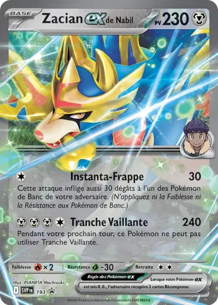 Zacian — Promos Écarlate et Violet
