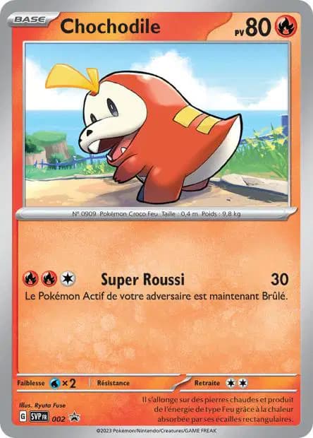 Chochodile — Promos Écarlate et Violet