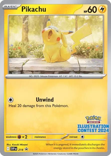 Pikachu — Promos Écarlate et Violet