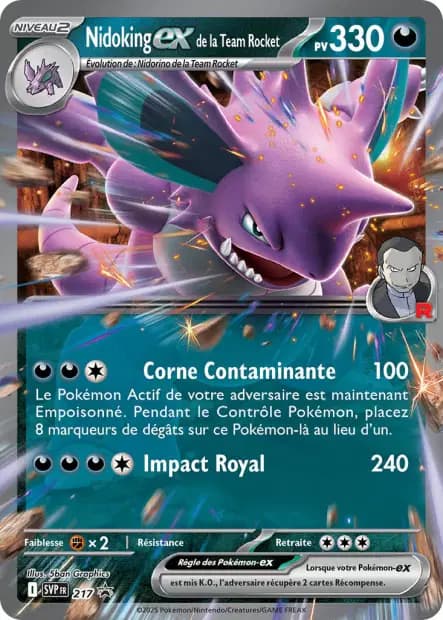 Nidoking — Promos Écarlate et Violet