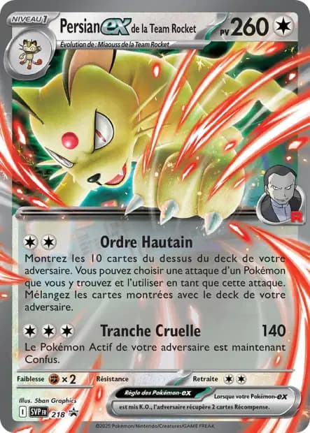 Persian — Promos Écarlate et Violet