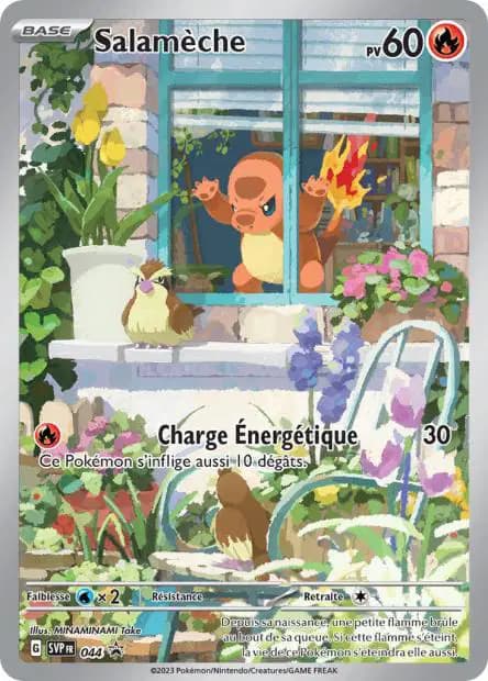 Salamèche — Promos Écarlate et Violet