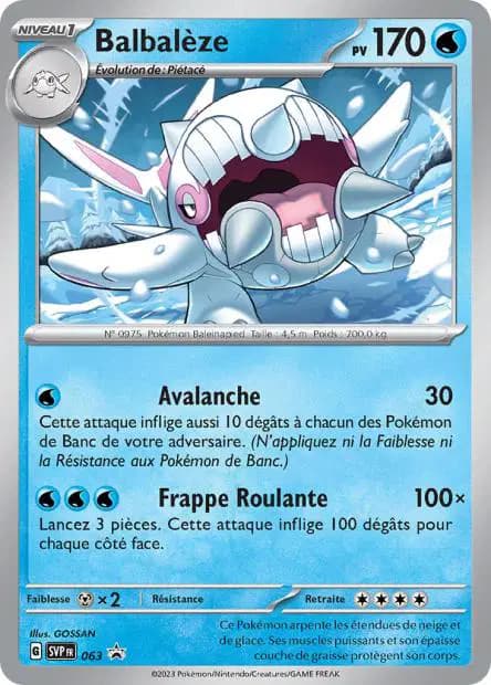 Balbalèze — Promos Écarlate et Violet