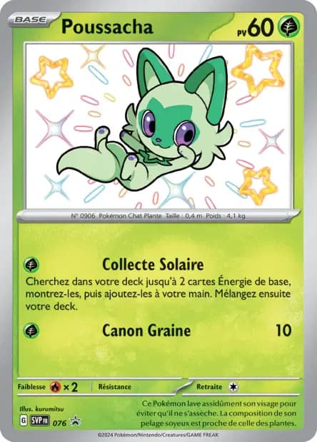 Poussacha — Promos Écarlate et Violet