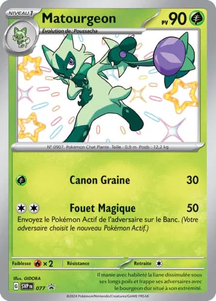 Matourgeon — Promos Écarlate et Violet