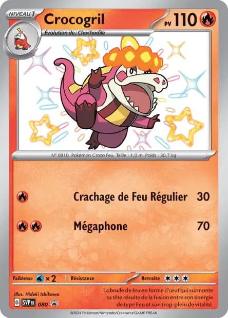 Crocogril — Promos Écarlate et Violet