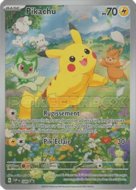 Pikachu — Promos Écarlate et Violet