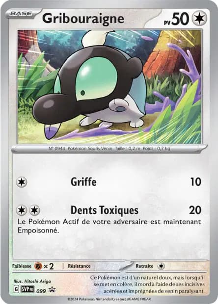 Gribouraigne — Promos Écarlate et Violet