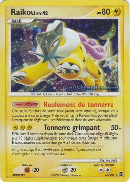 Raikou — Diamant & Perle : Merveilles Secrètes