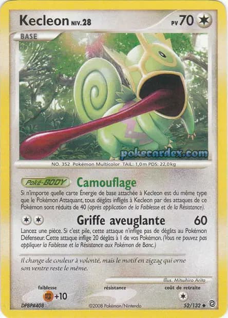 Kecleon — Diamant & Perle : Merveilles Secrètes