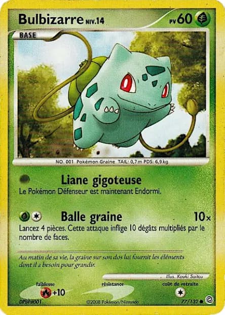 Bulbizarre — Diamant & Perle : Merveilles Secrètes