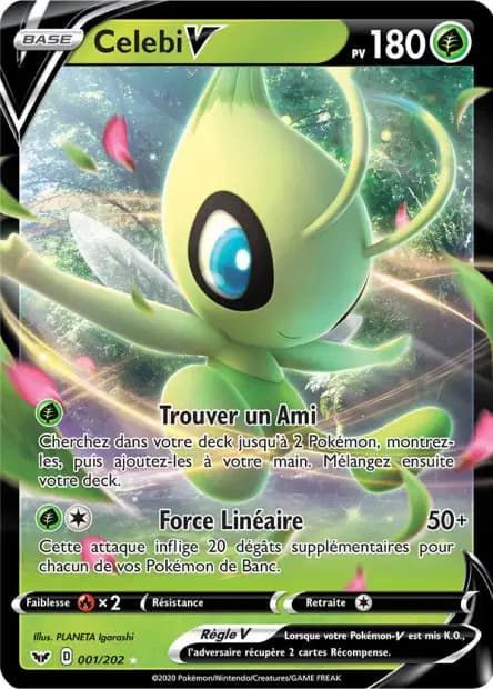 Celebi — Épée et Bouclier