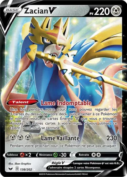 Zacian — Épée et Bouclier