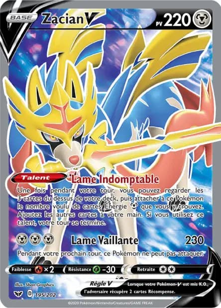 Zacian — Épée et Bouclier