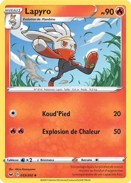 Lapyro — Épée et Bouclier