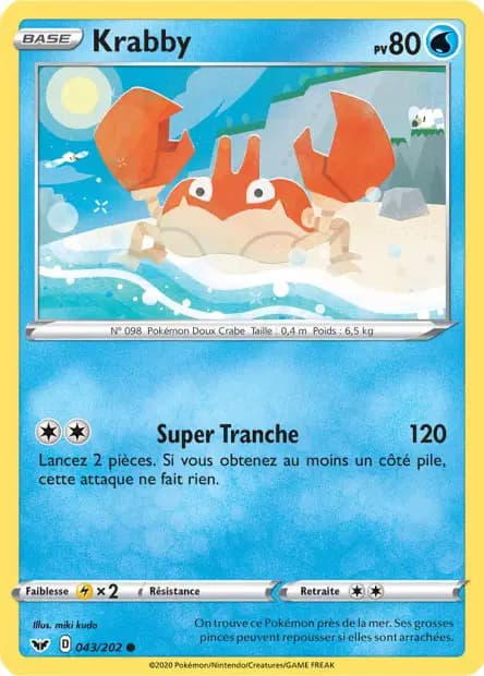 Krabby — Épée et Bouclier