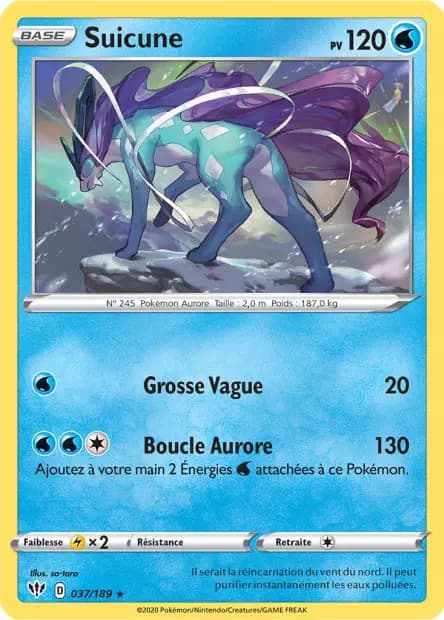 Suicune — Ténèbres Embrasées