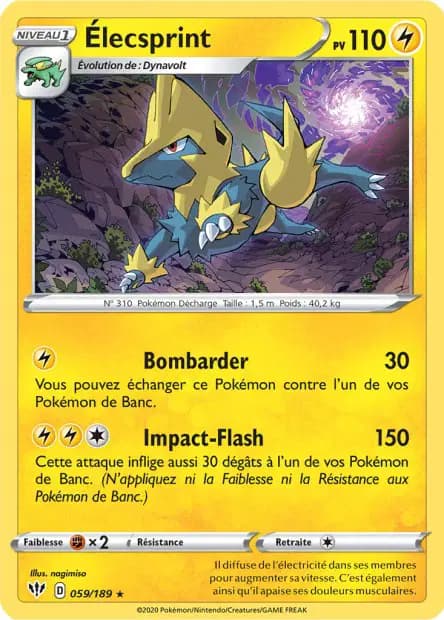 Élecsprint — Ténèbres Embrasées