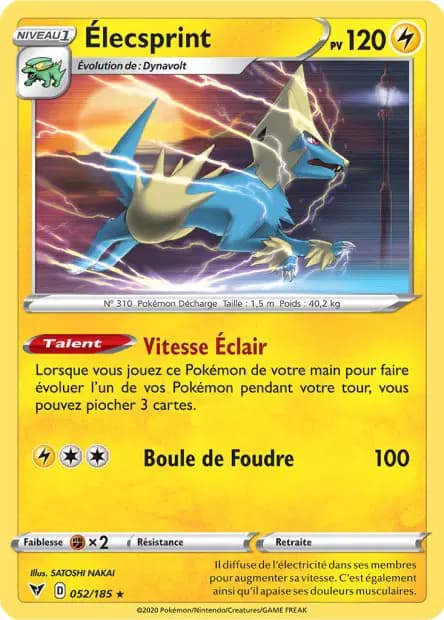 Élecsprint — Voltage Éclatant