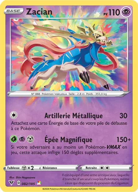 Zacian — Voltage Éclatant