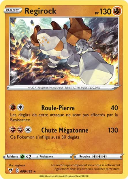 Regirock — Voltage Éclatant