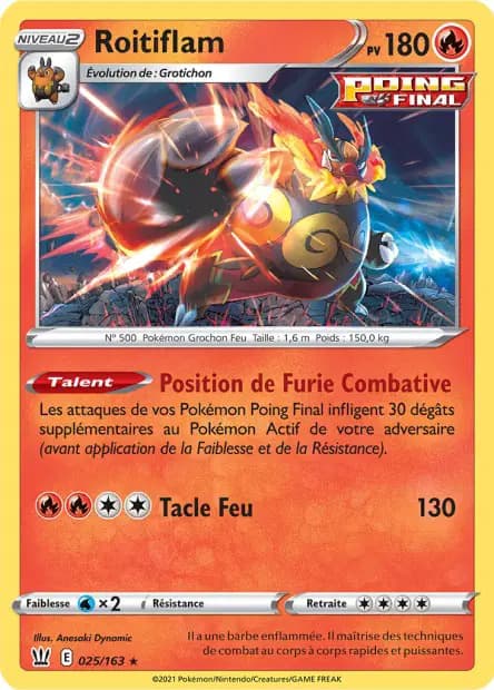 Roitiflam — Styles de Combat