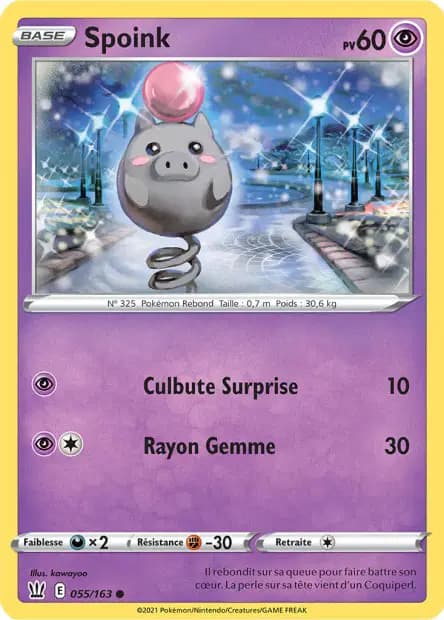 Spoink — Styles de Combat