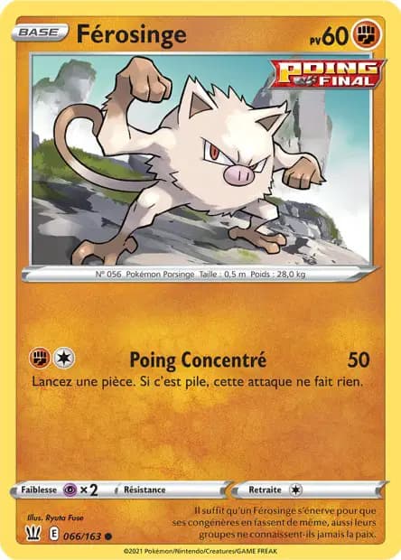 Férosinge — Styles de Combat