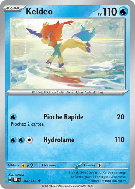 Keldeo — Forces Temporelles