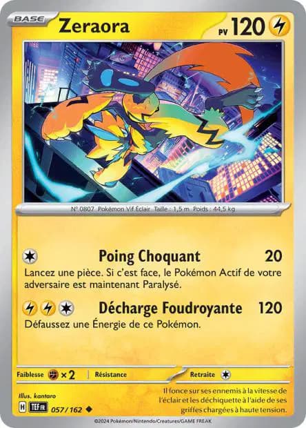 Zeraora — Forces Temporelles